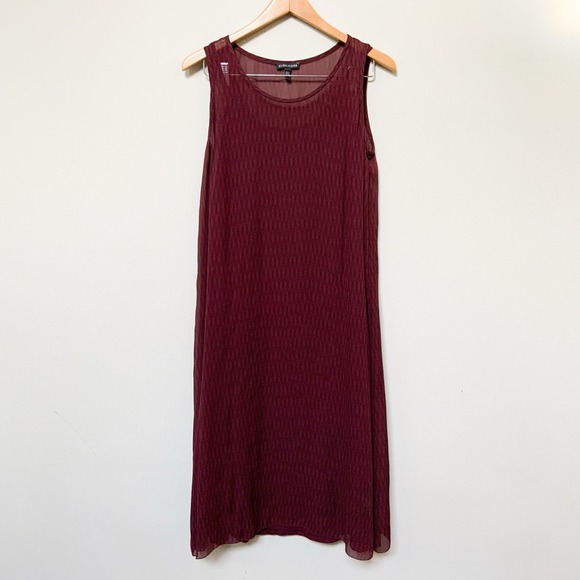 burgundy chevron dress Used Chanel Burgundy and Green Chevron CC Cashmere Knit Dress Size 36   MILOURA